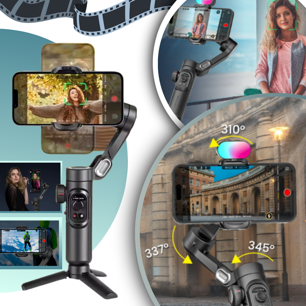 AI Tracking Phone Stabilizer