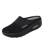 Air-cushion diabetic slip-on shoes