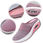 Air-cushion diabetic slip-on shoes