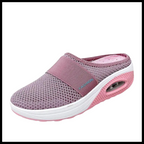 Air-cushion diabetic slip-on shoes