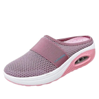 Air-cushion diabetic slip-on shoes