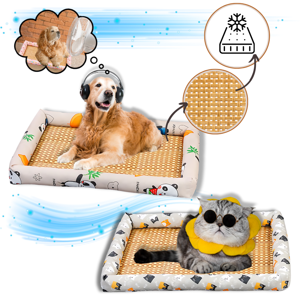 Anti-Slip Cooling Technology Pet Mat