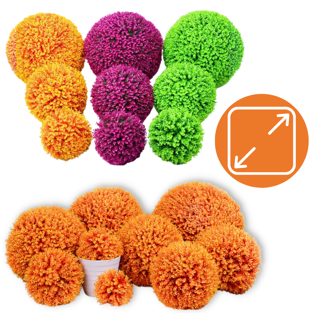 Artificial Topiary Grass Balls