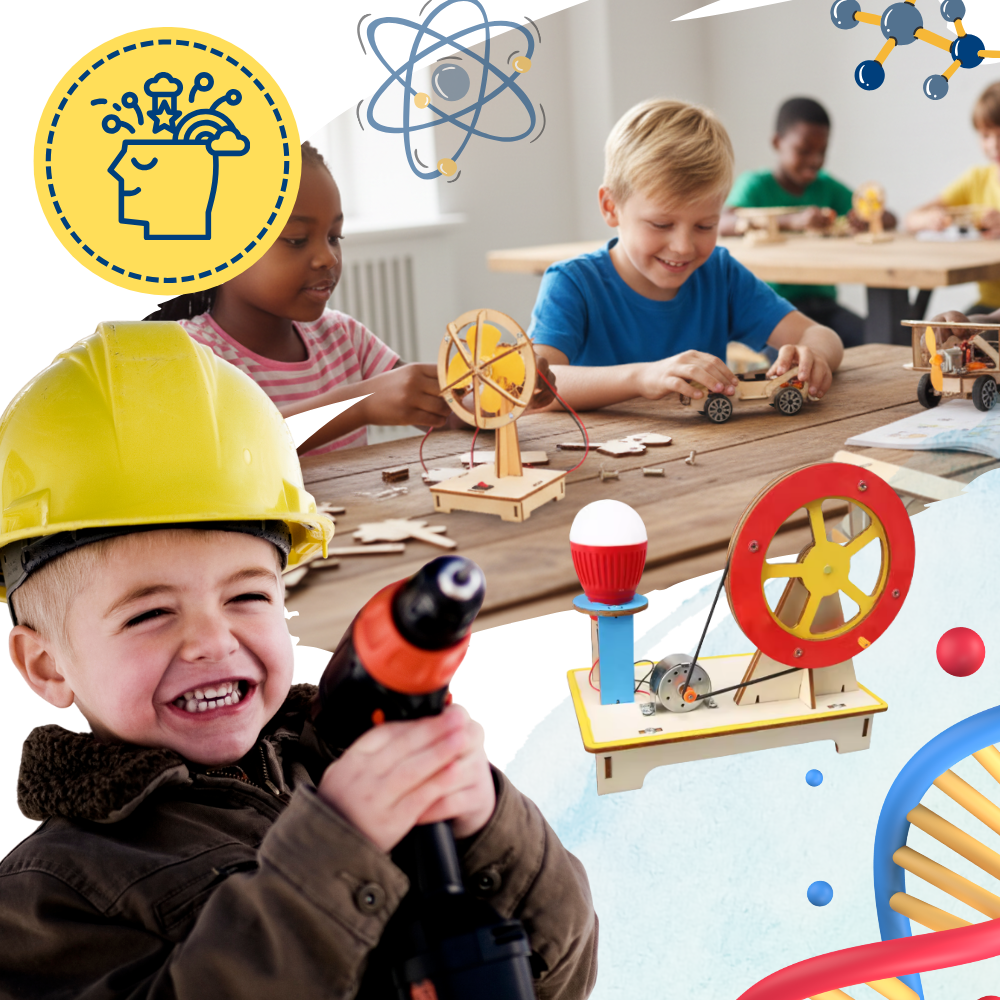 Assembly Wooden Science Toy