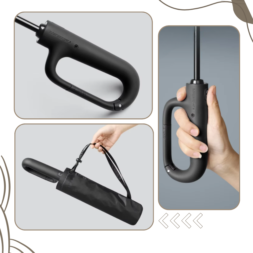 Automatic Lock Wind Resistant Umbrella