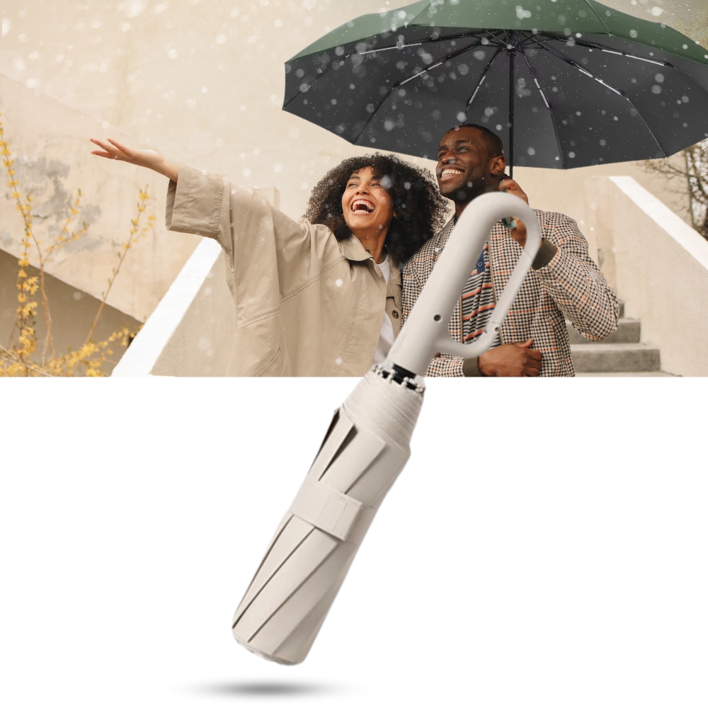 Automatic Lock Wind Resistant Umbrella