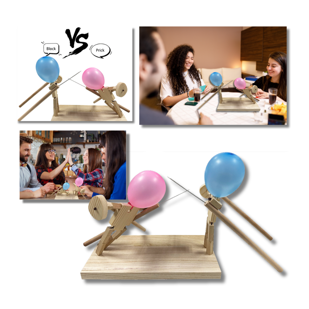 Bamboo Fun Balloon Fencing Game