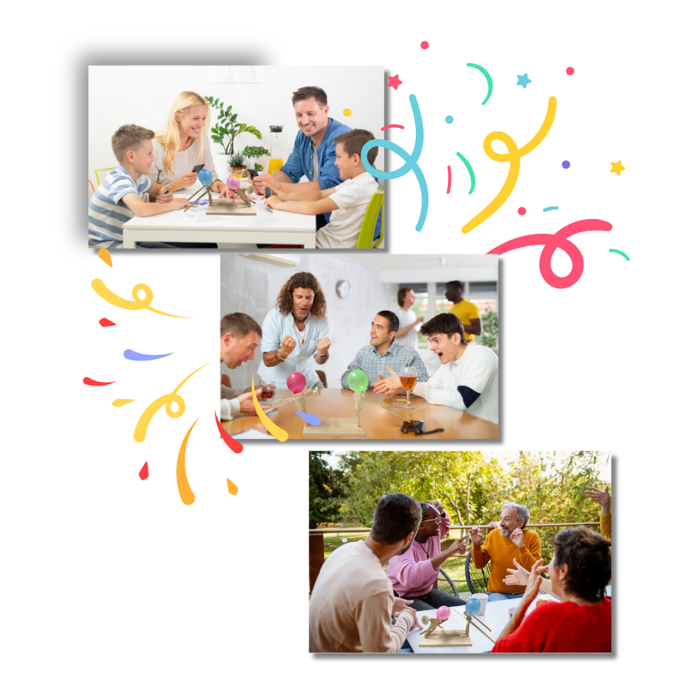 Bamboo Fun Balloon Fencing Game