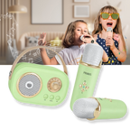 Bluetooth Dual Mic Kids Mini Karaoke