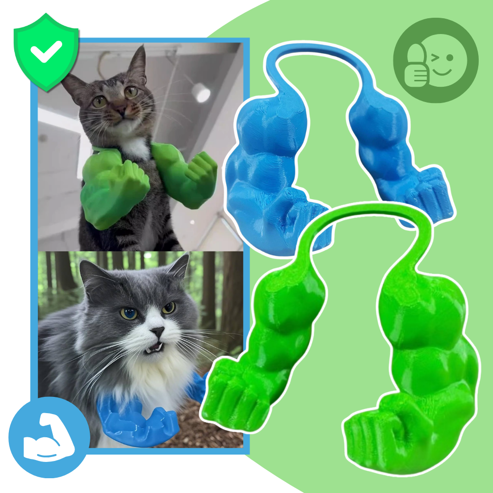 Bodybuilder Cat Arm Costume