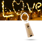 Bottle string LED light with cork (pack of 3)