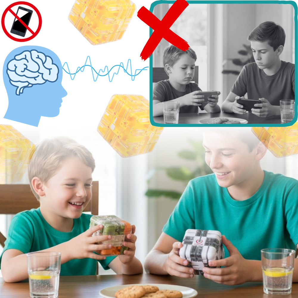 Brain Builder Maze Cube