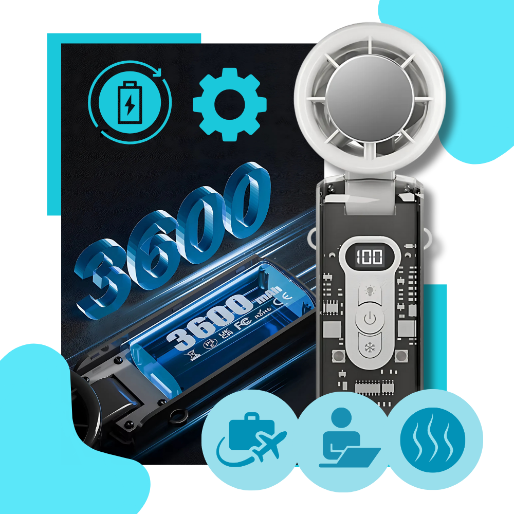 Breeze Mini Turbo Fan