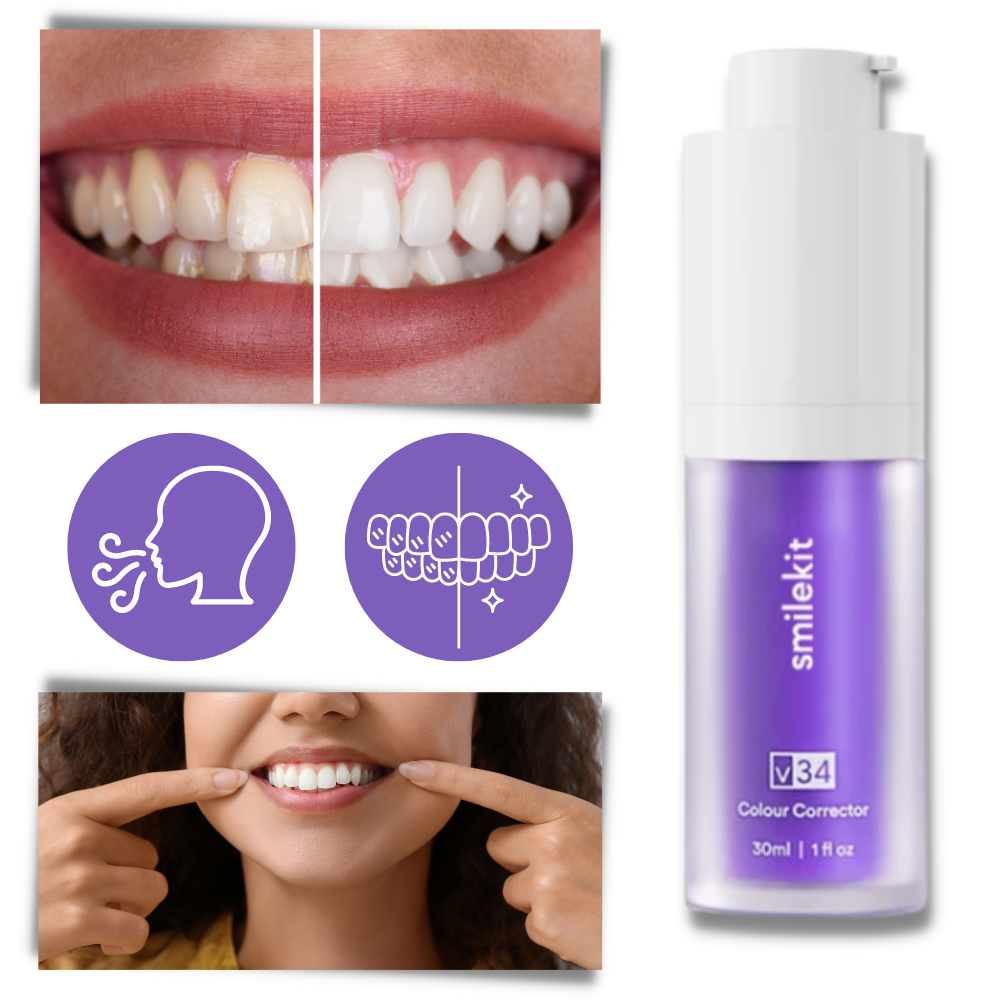 Brightening Purple Toothpaste