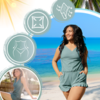 Built In Bra Swim Romper