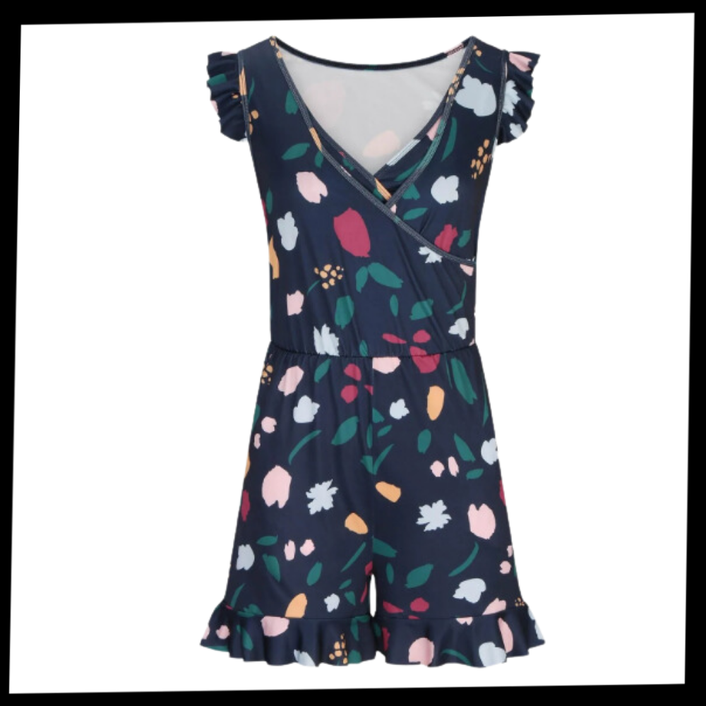 Built In Bra Swim Romper