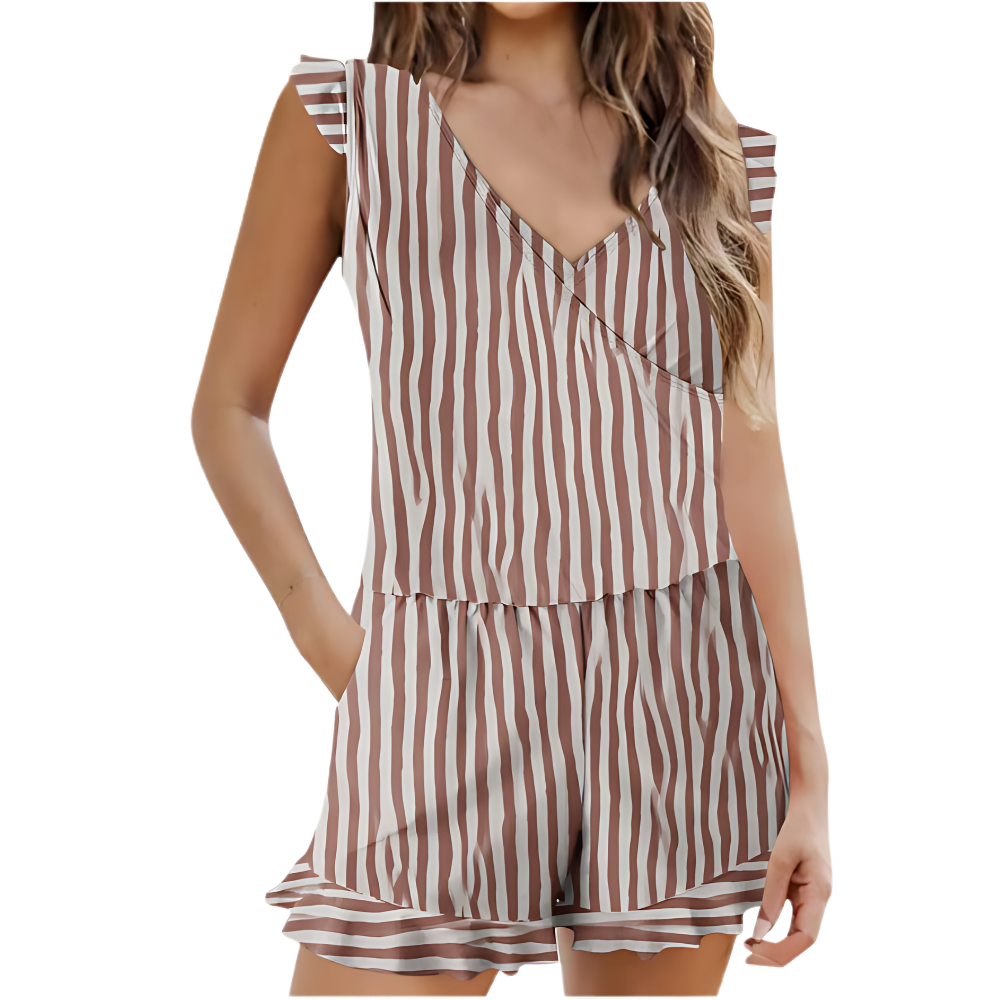 Built In Bra Swim Romper