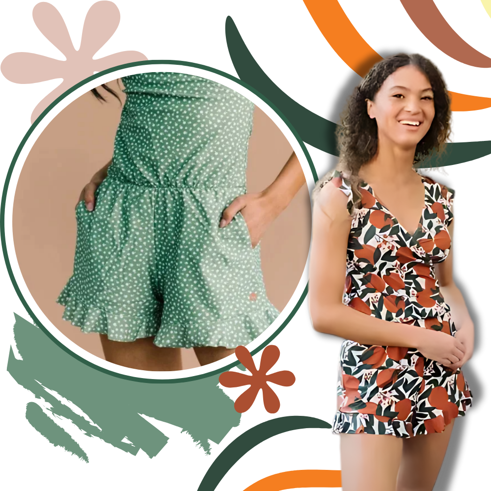 Built In Bra Swim Romper