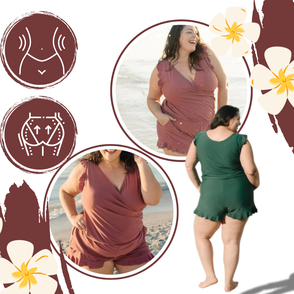 Built In Bra Swim Romper