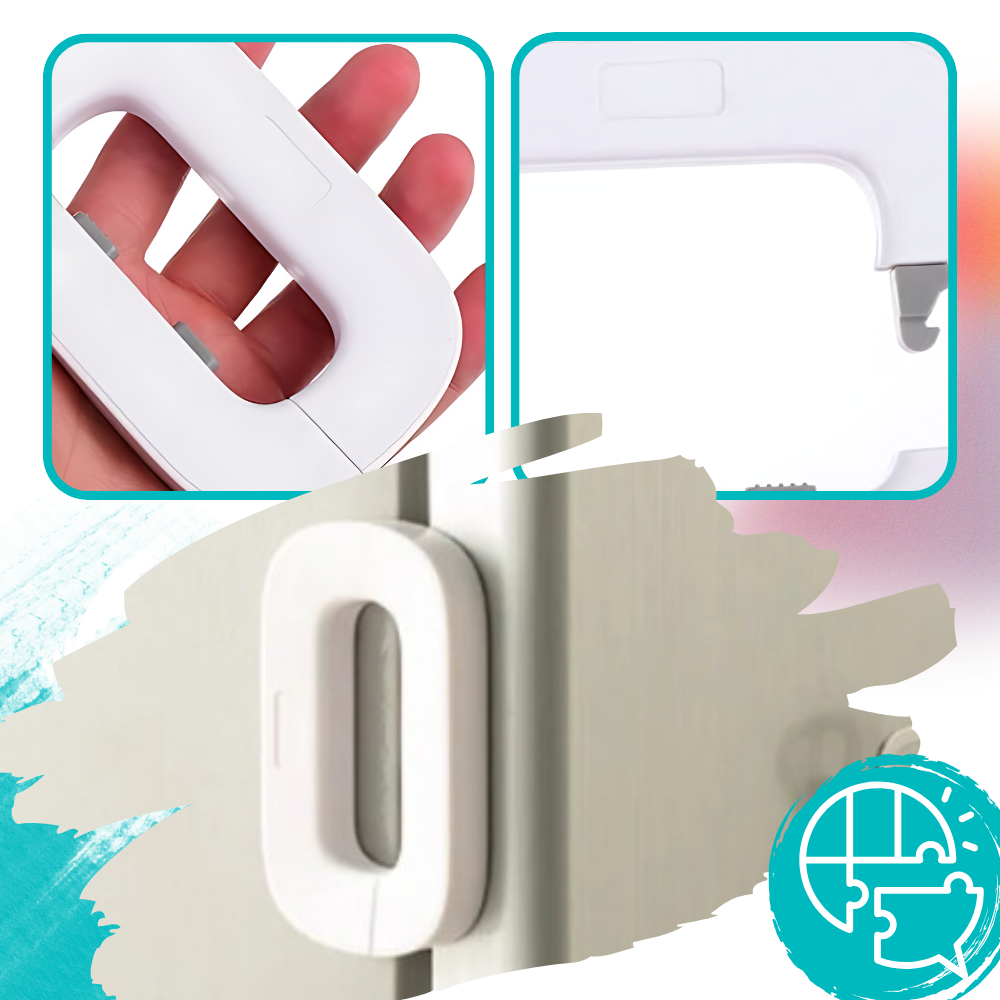 Child Safety Refrigerator Door Lock