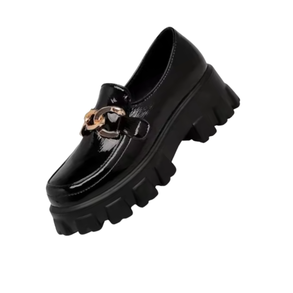 Chunky Stylish Leather Loafers