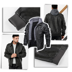 Classic Brown Leather Motorcycle Jacket