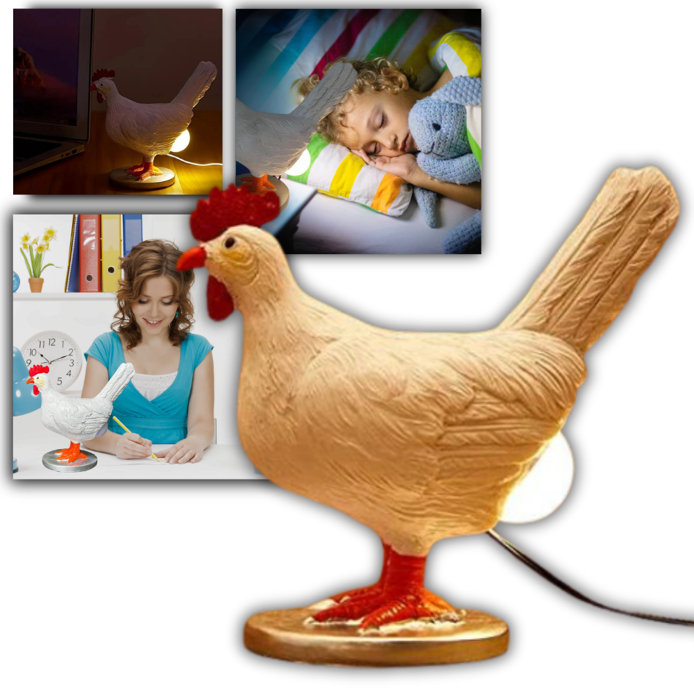 Cozy Chicken Egg Lamp