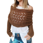 Cozy Knitted Shrug Sweater