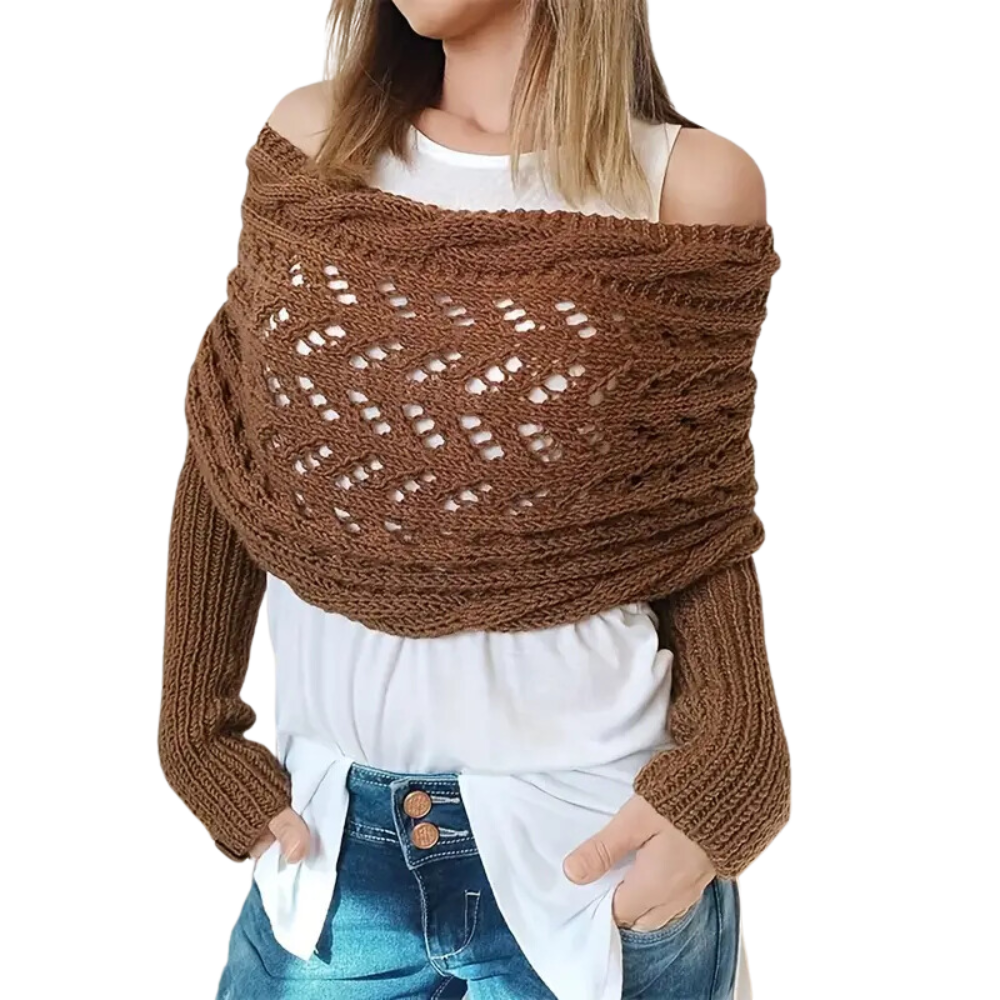 Cozy Knitted Shrug Sweater