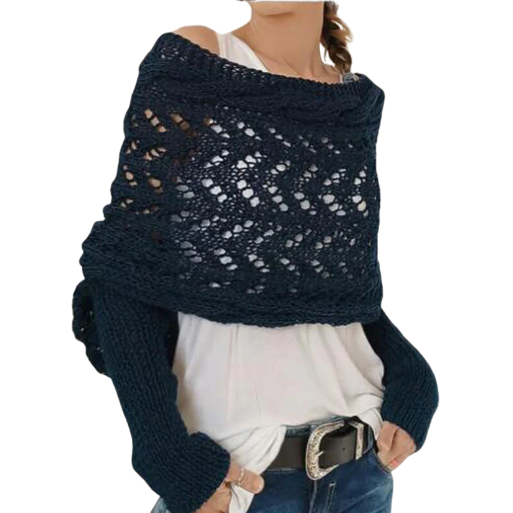 Cozy Knitted Shrug Sweater