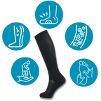 Diabetic compression socks