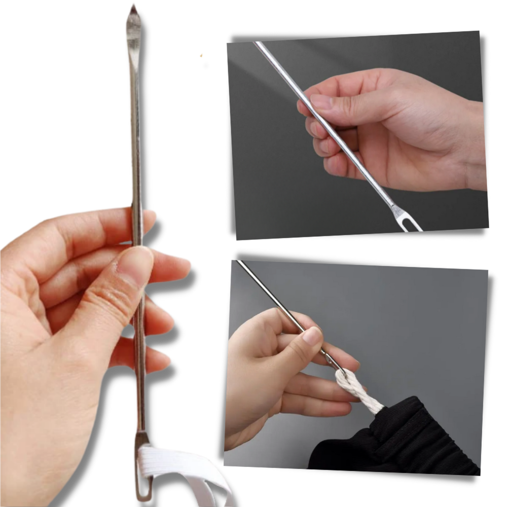 Easy Waistband Drawstring Threader