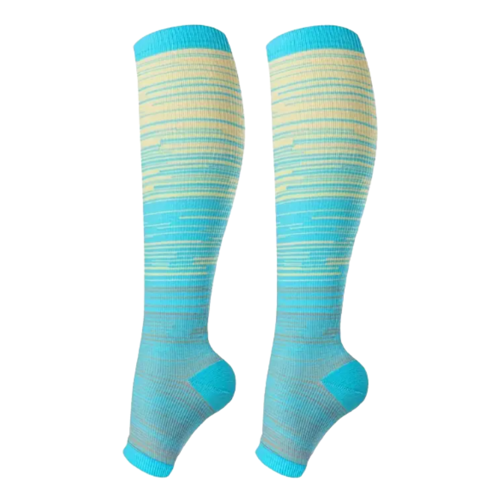 Elastic Open Toe Compression Sock