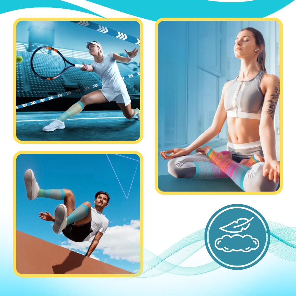 Elastic Open Toe Compression Sock