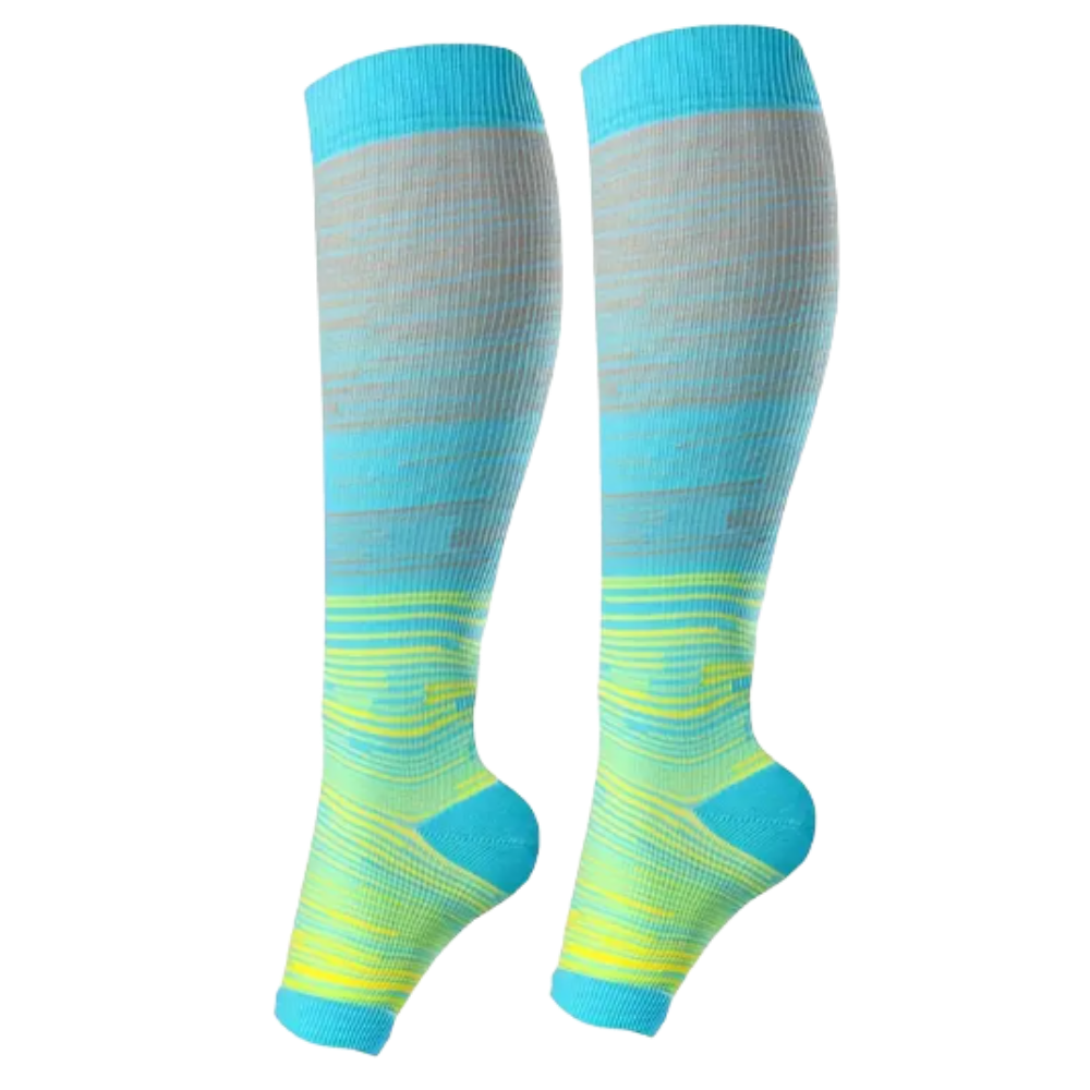Elastic Open Toe Compression Sock