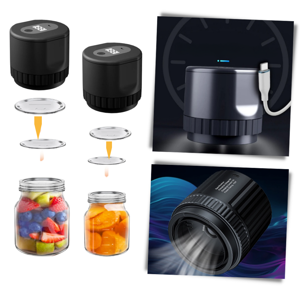 Electric Mason Jar Vacuum Sealer