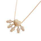 Elegant Mum Charm Necklace