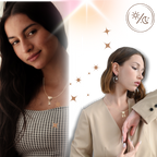 Elegant Mum Charm Necklace