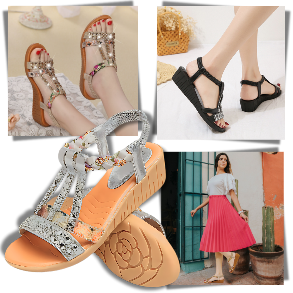 Elegant Orthopedic Boho Sandals