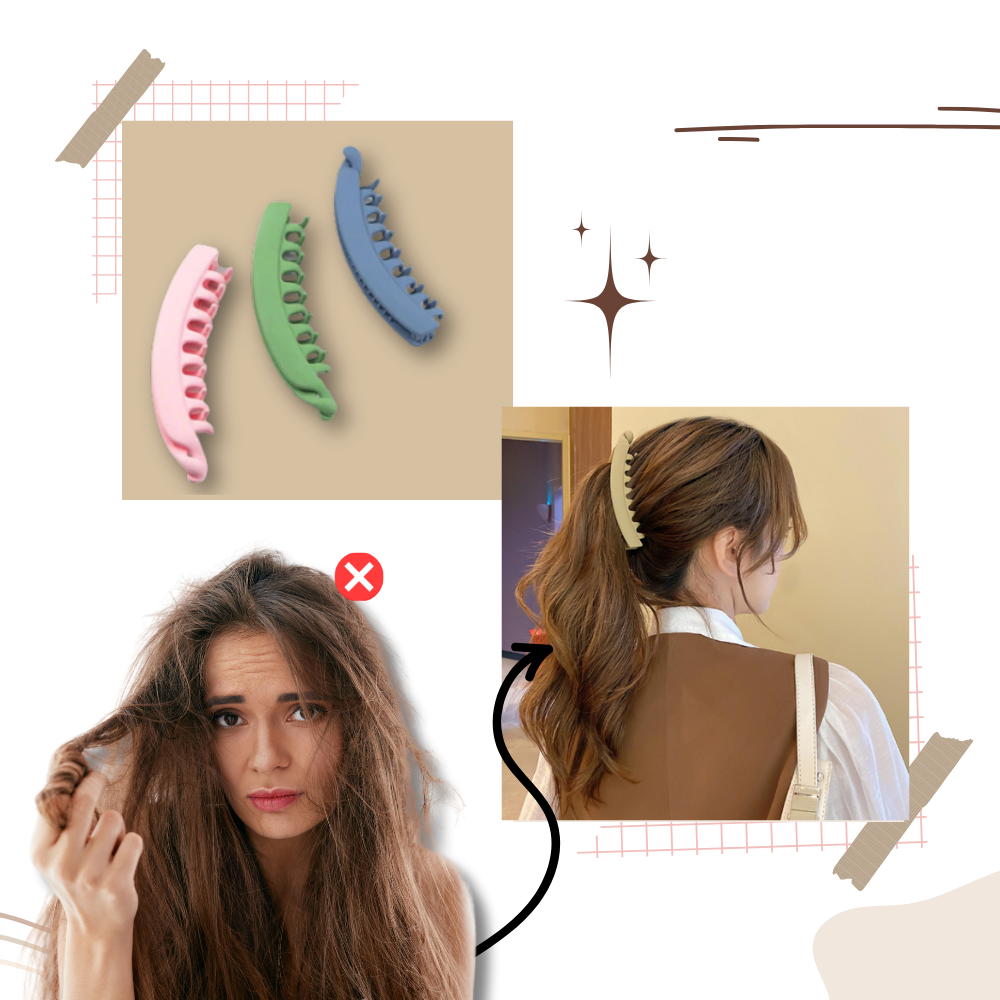 Elegant Ponytail Holder Clip