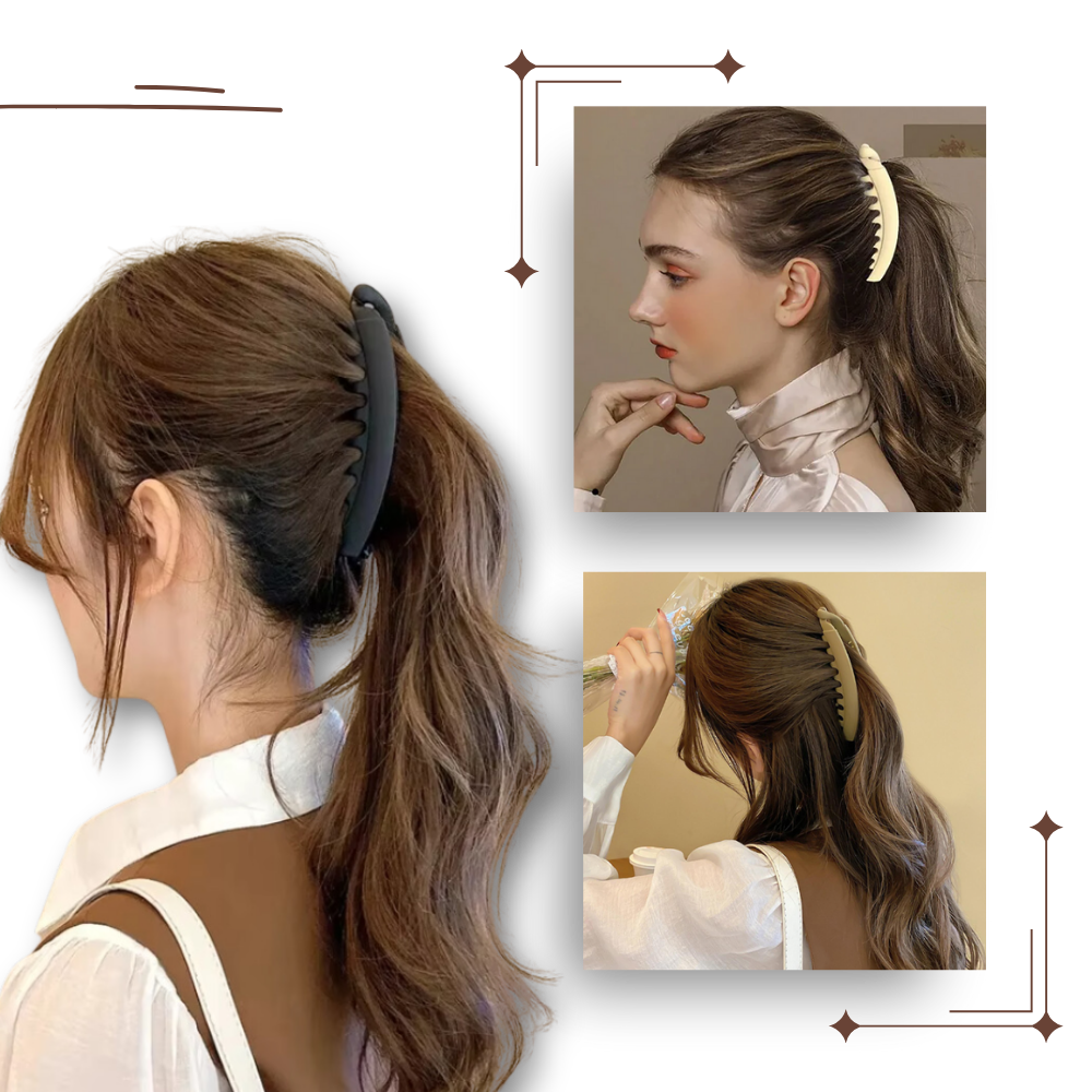 Elegant Ponytail Holder Clip