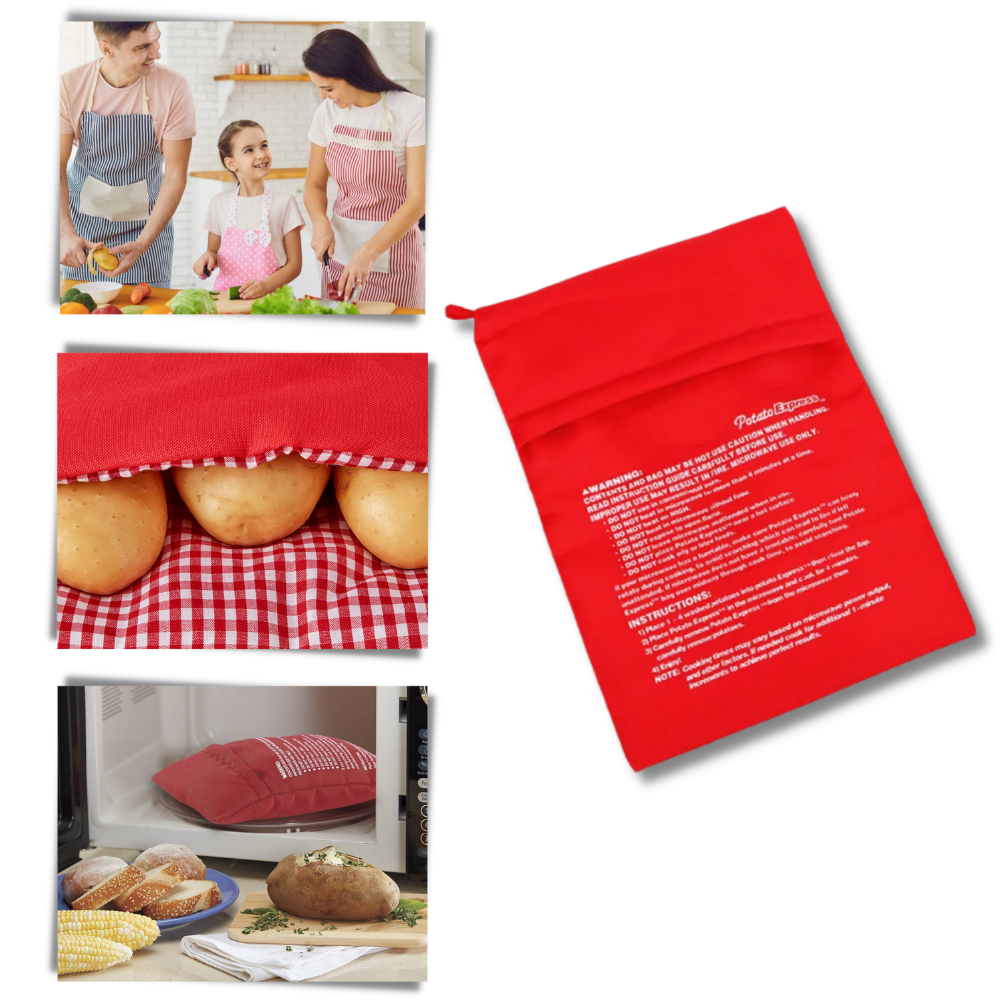 Energy Efficient Microwave Potato Bag