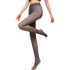 Fake Translucent Fleece Lined Tights