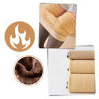 Fake Translucent Fleece Lined Tights