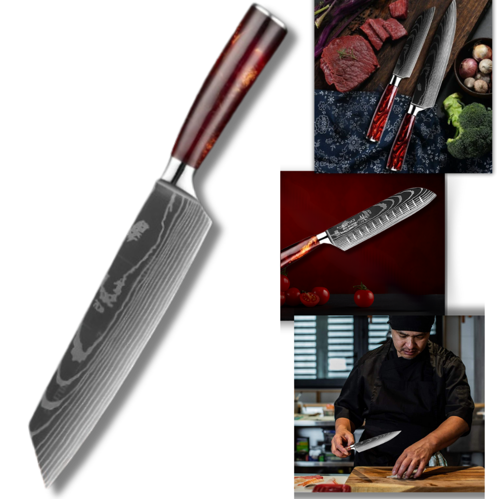 Fire Land Series Japanese Knives