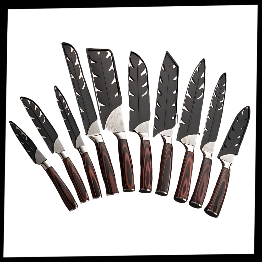 Pakka Wood Japanese Knife