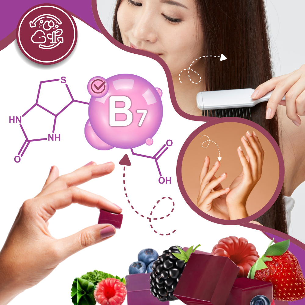 Fruity Biotin Hair Gummies