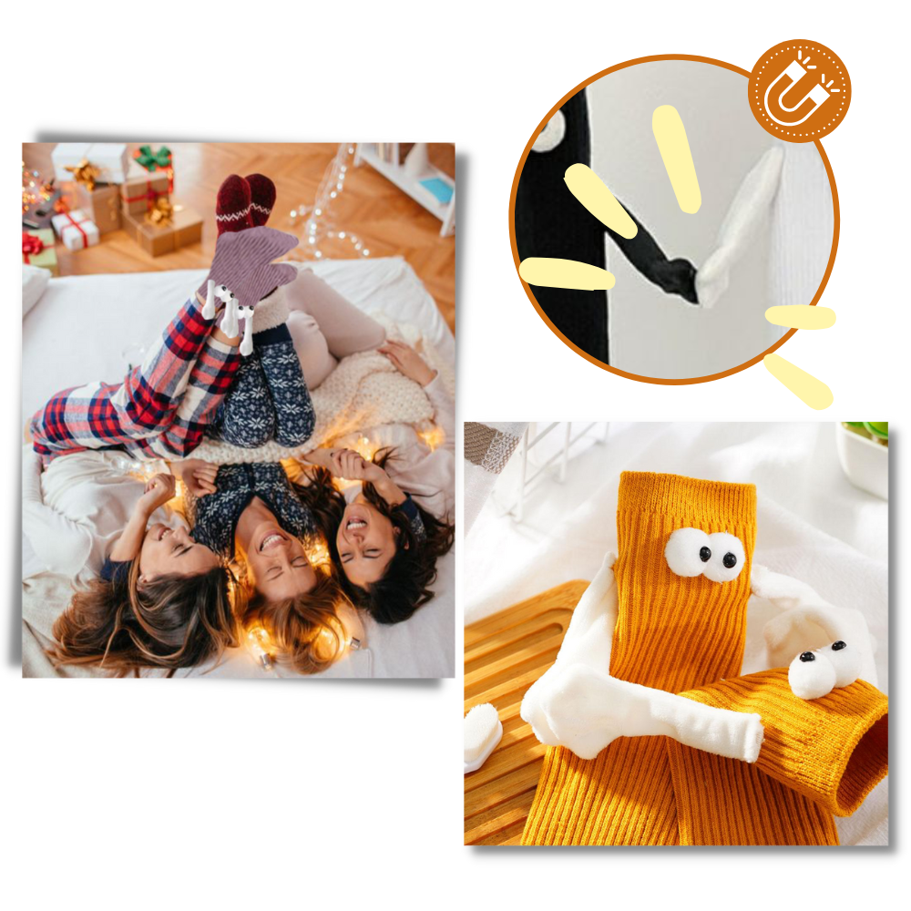 Funny Magnetic Hands Socks
