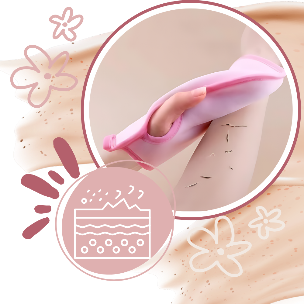 Gentle Exfoliation Body Scrub Gloves
