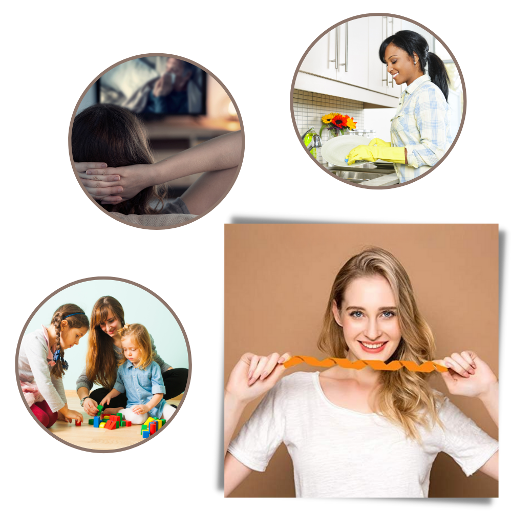 Heatless Curly Hair Roller Kit